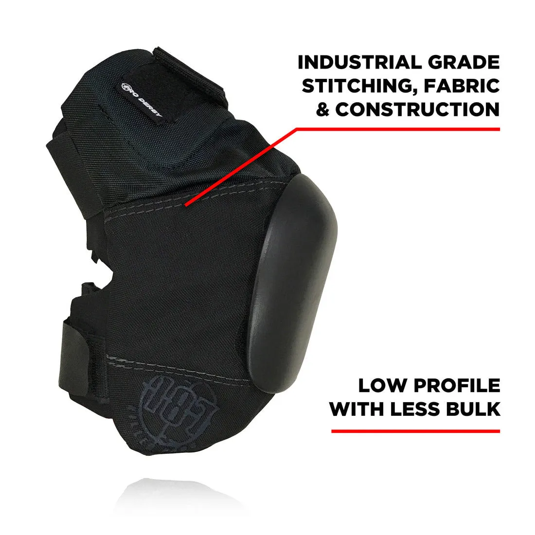 187 Pro Derby Knee - Black