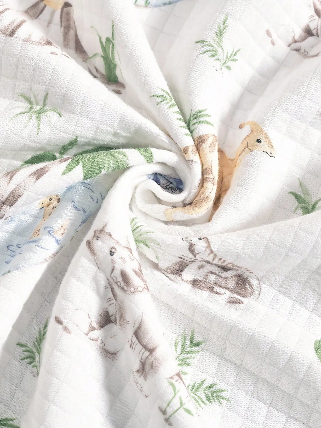 1pc Newborn Baby Swaddle Wrap, Pure Cotton Soft Receiving Blanket For Infant, Ecommended For Infant 0-3 Months Of Age For Safe Sleep And Newborn Baby's Gift For Spring And Autumn