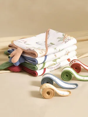 1pc Newborn Baby Swaddle Wrap, Pure Cotton Soft Receiving Blanket For Infant, Ecommended For Infant 0-3 Months Of Age For Safe Sleep And Newborn Baby's Gift For Spring And Autumn