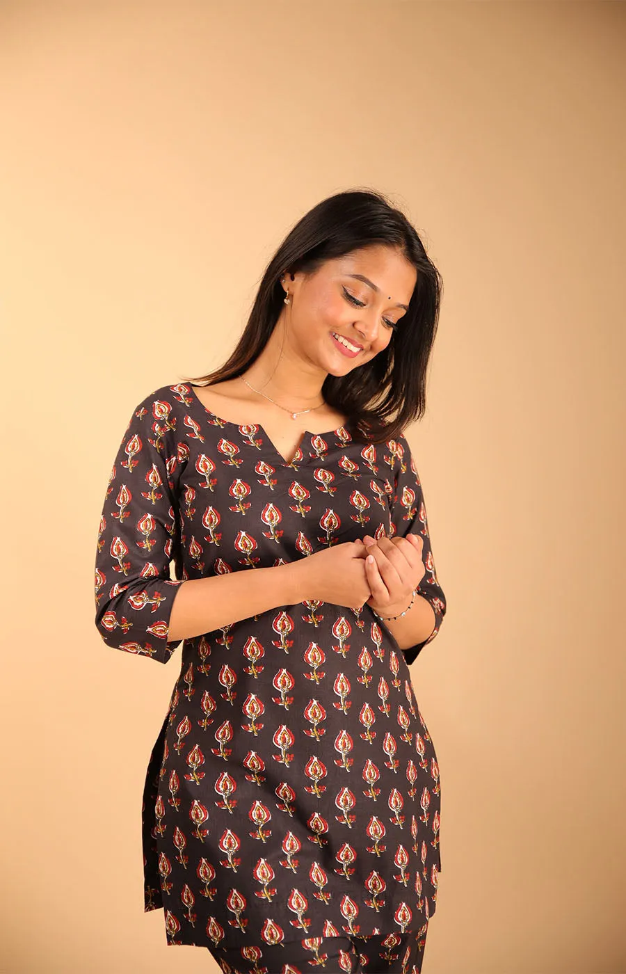 Black Lounge Wear Set