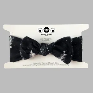 Bow Headband - Silent Night Tree