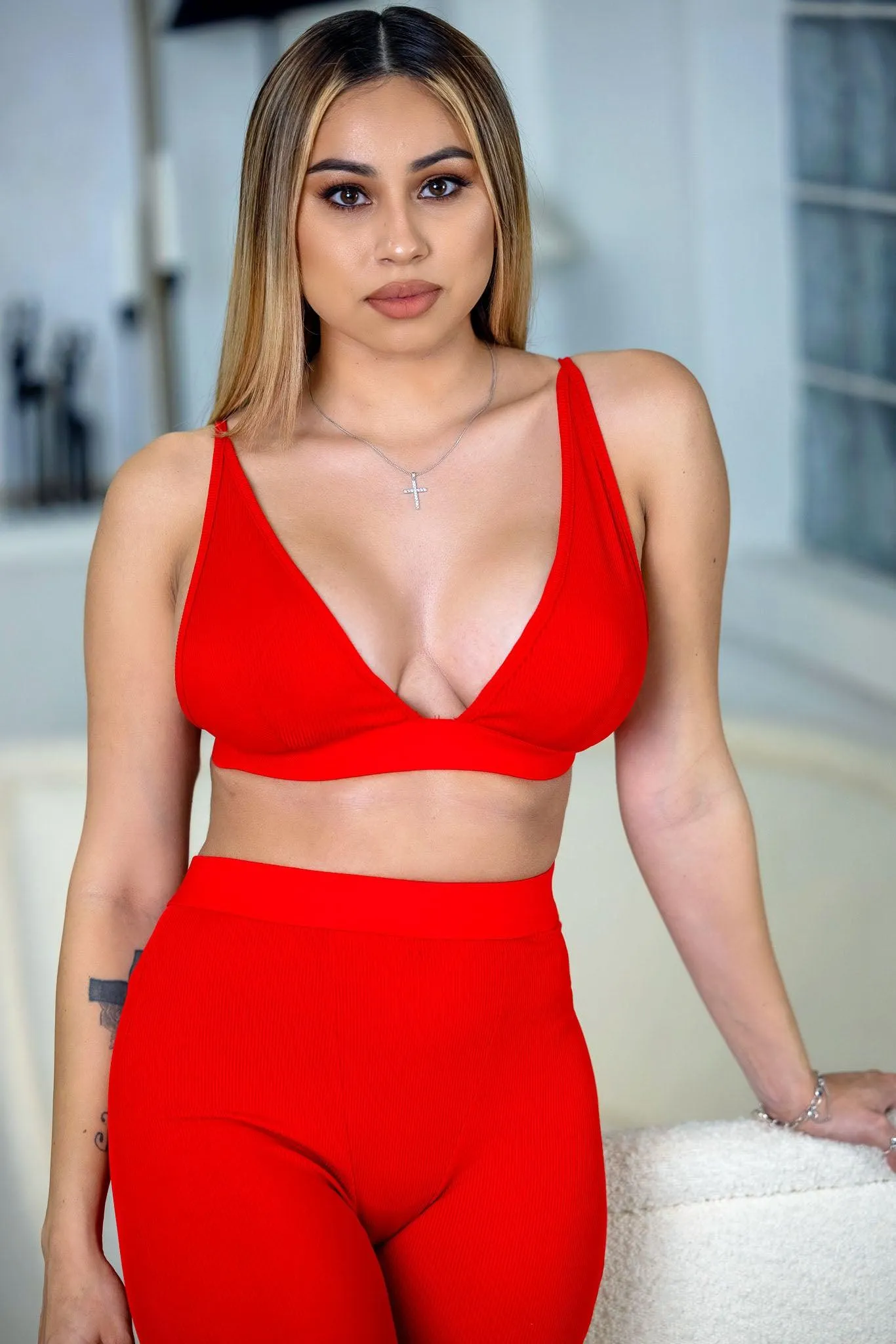 Boy Bye (Lounge wear) - Red