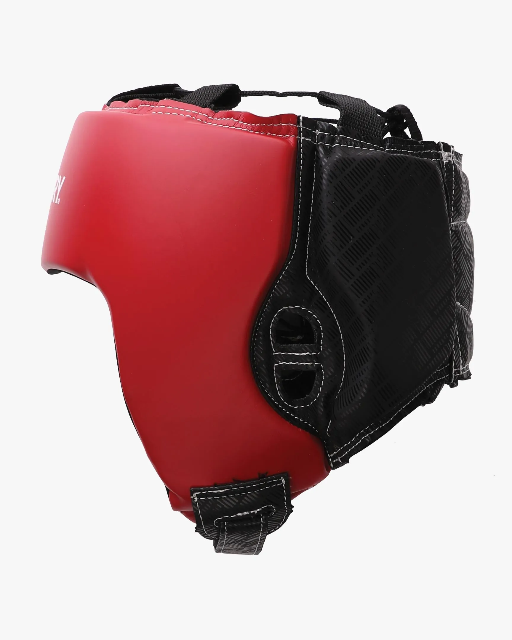 Brave Open Face Headgear Red/Black