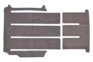 California Beach - Rear Mat Set with 4 Rails