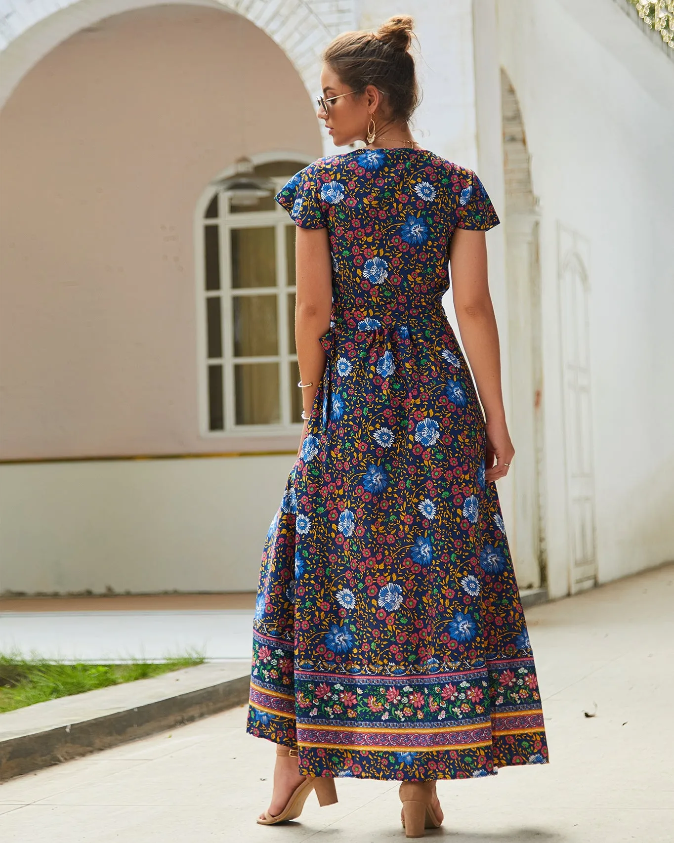 Casual Printed Sexy Long Dress