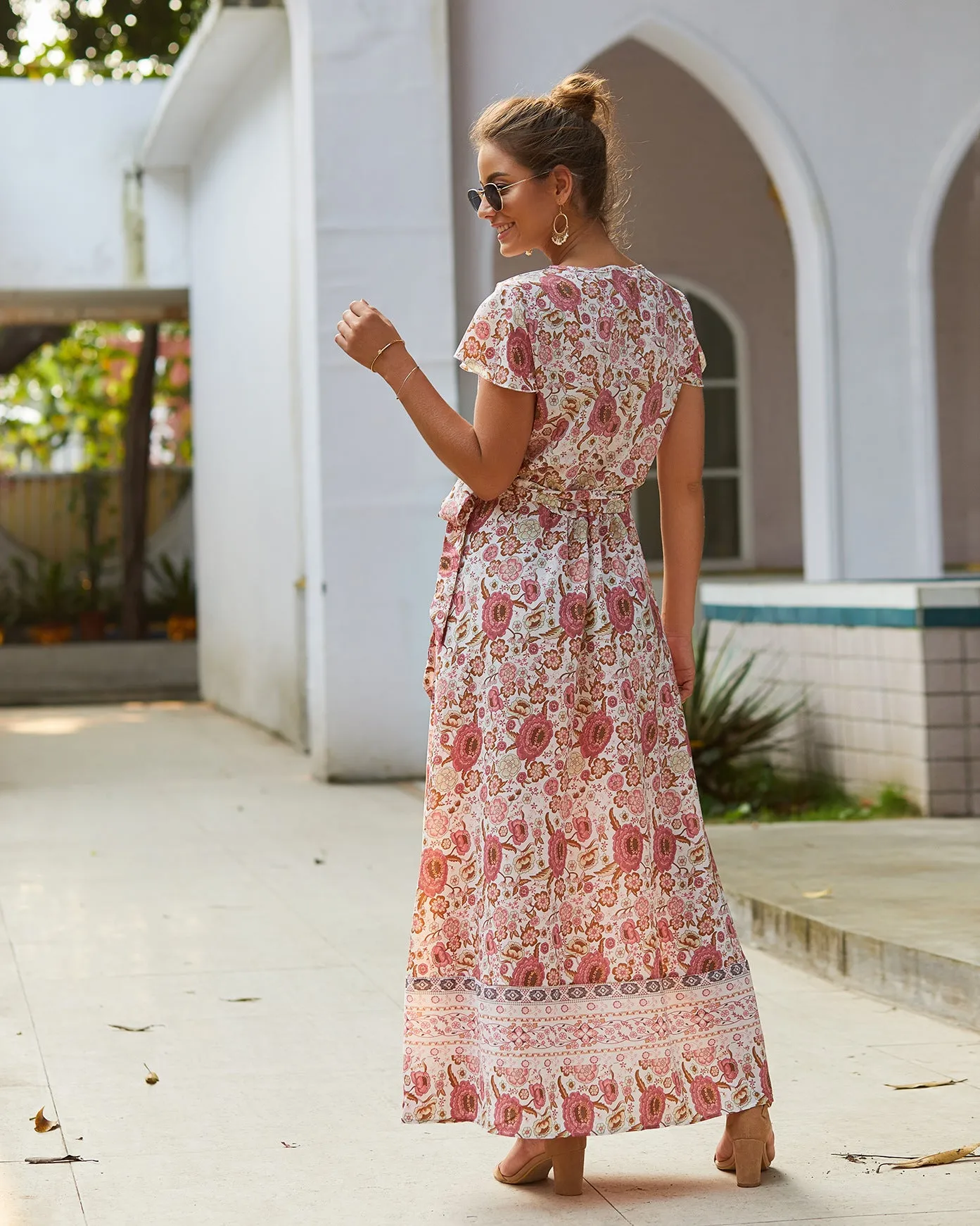 Casual Printed Sexy Long Dress
