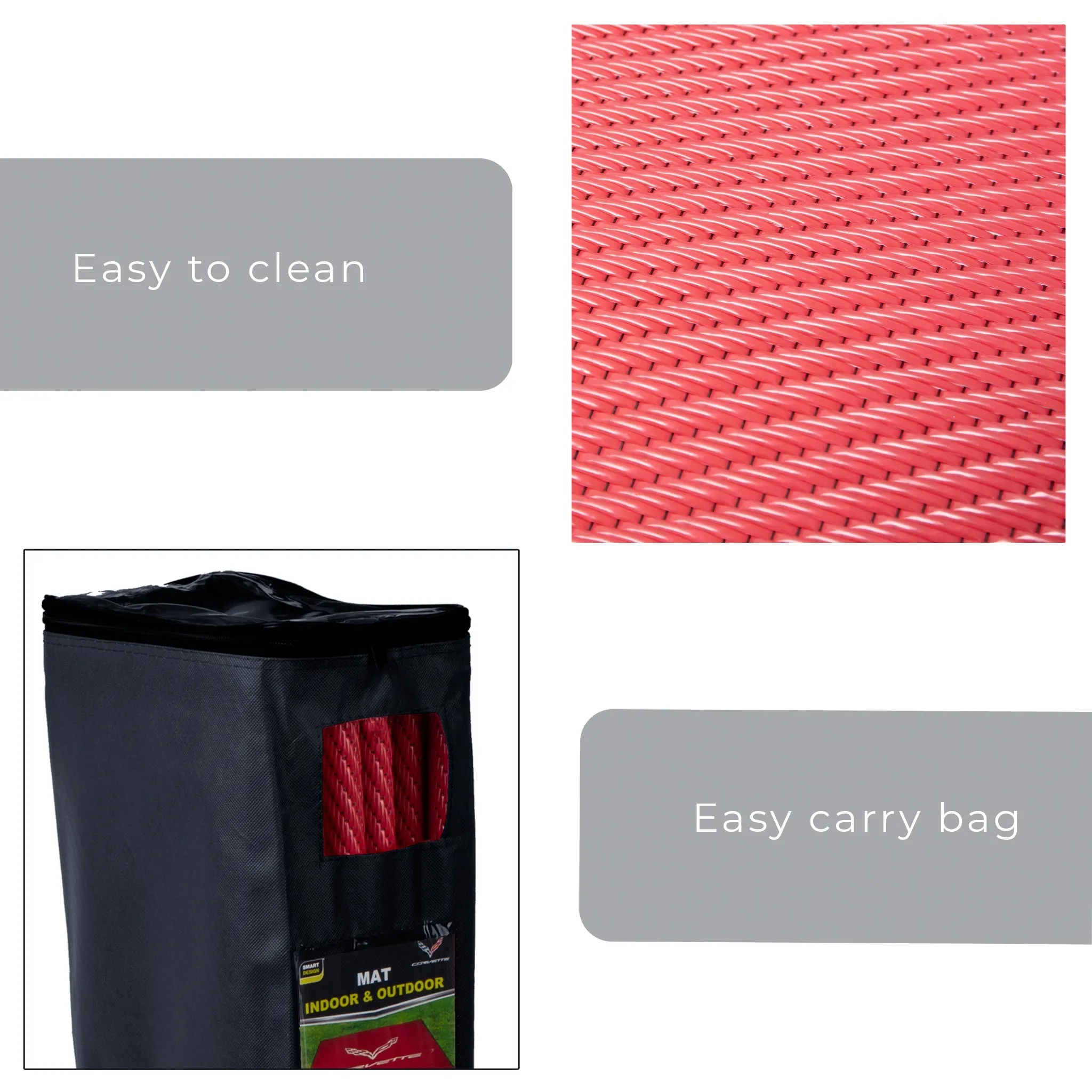 Chevrolet Indoor/Outdoor Mat with Carrying Case