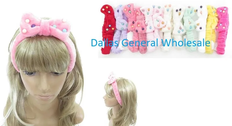 Cozy Elastic Fuzzy Headbands Wholesale
