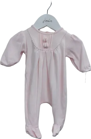 emilie et rose Pink Bow Baby Grow Newborn