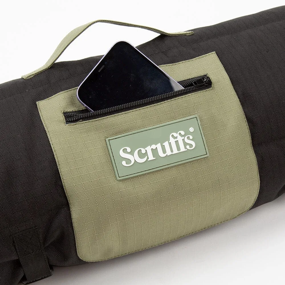 Expedition Roll Up Travel Pet Bed - Khaki Green