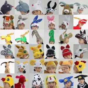 Festive Farm Animal Headbands - Fun Party & Halloween Cosplay for Kids