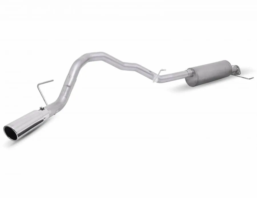 Gibson Exhaust Ford Expedition 3.5L XLT Max (18-20) [Catback - Single Rear Exit] Polished or Black Ceramic Tips