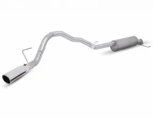 Gibson Exhaust Ford Expedition 3.5L XLT Max (18-20) [Catback - Single Rear Exit] Polished or Black Ceramic Tips