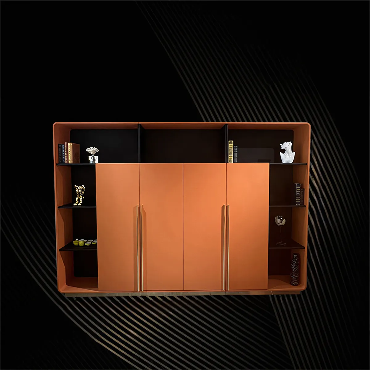 Italian Style Executive Computer Desk