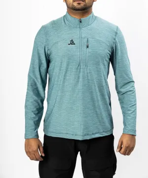 JAG Summit Seeker Series Full Sleeves Tshirt | UPF 50  Protection | Hiking Tshirt | Trekking Tshirt | Teal