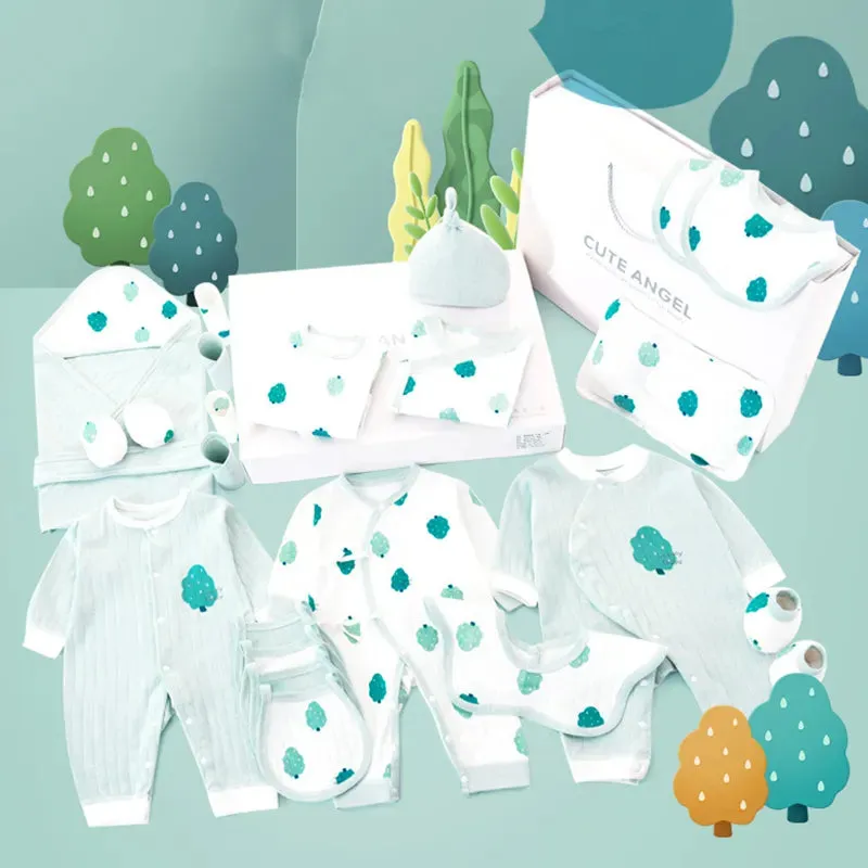Little Blessings 25 Piece Baby Gift Box – Charming Newborn Shower Essentials