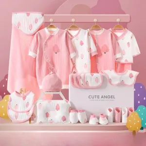 Little Blessings 25 Piece Baby Gift Box – Charming Newborn Shower Essentials