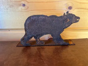 Metal Standing Bear