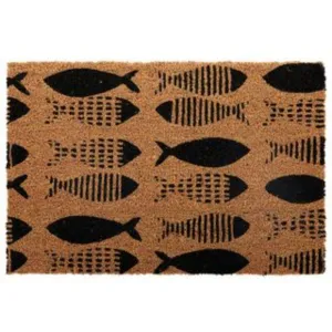 Multi Fish Coir Mat - 40cm x 60cm