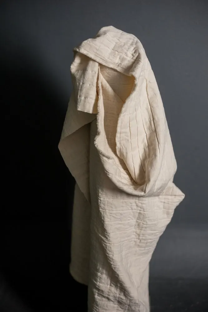 Natural Cotton Jacquard