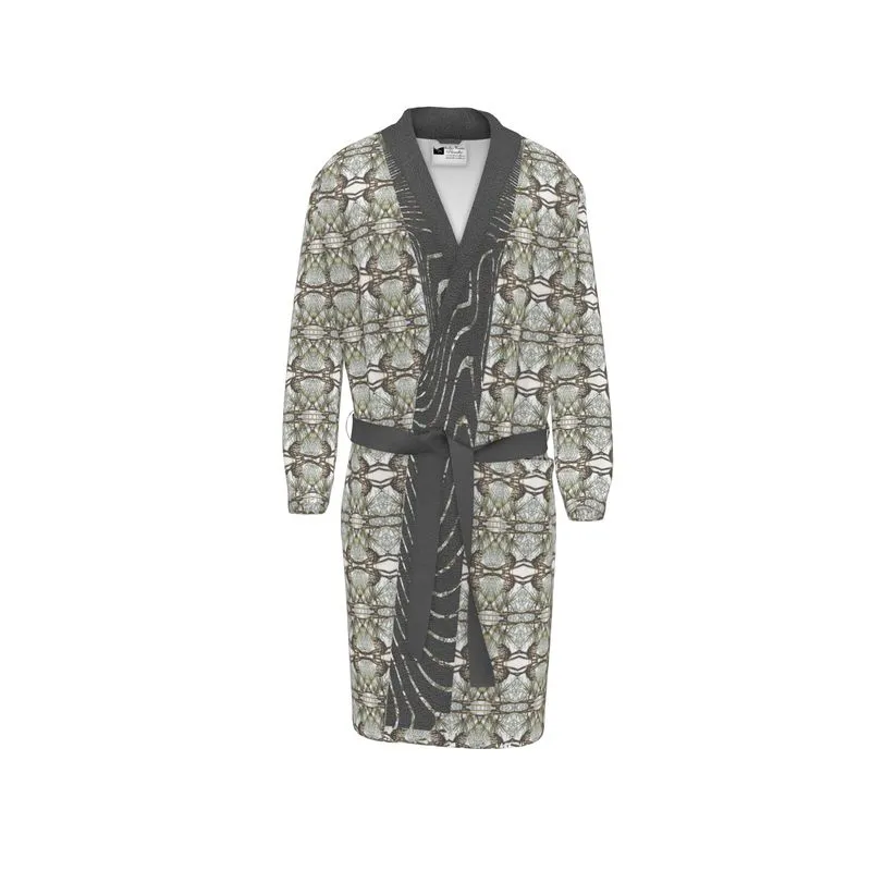 Pine Cone Lattice Bathrobe