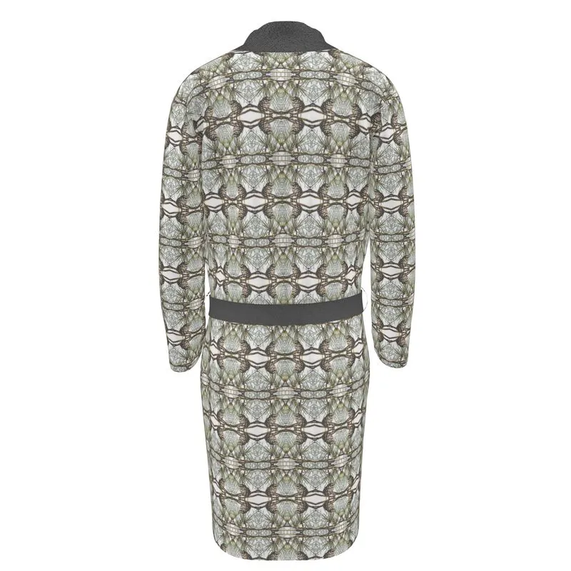 Pine Cone Lattice Bathrobe