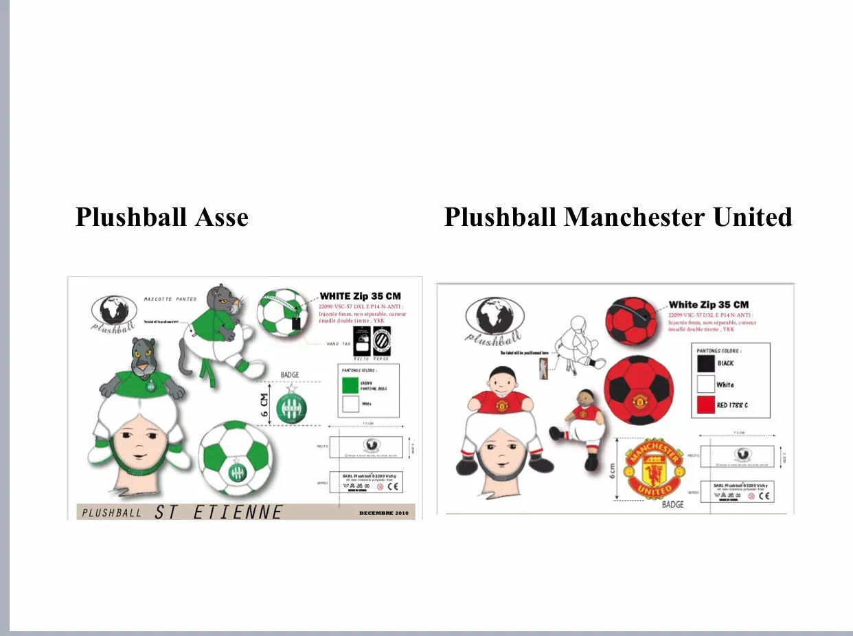 *PLUSHBALLS, TRANSFORMABLE PLUSH COLLECTION (patented)