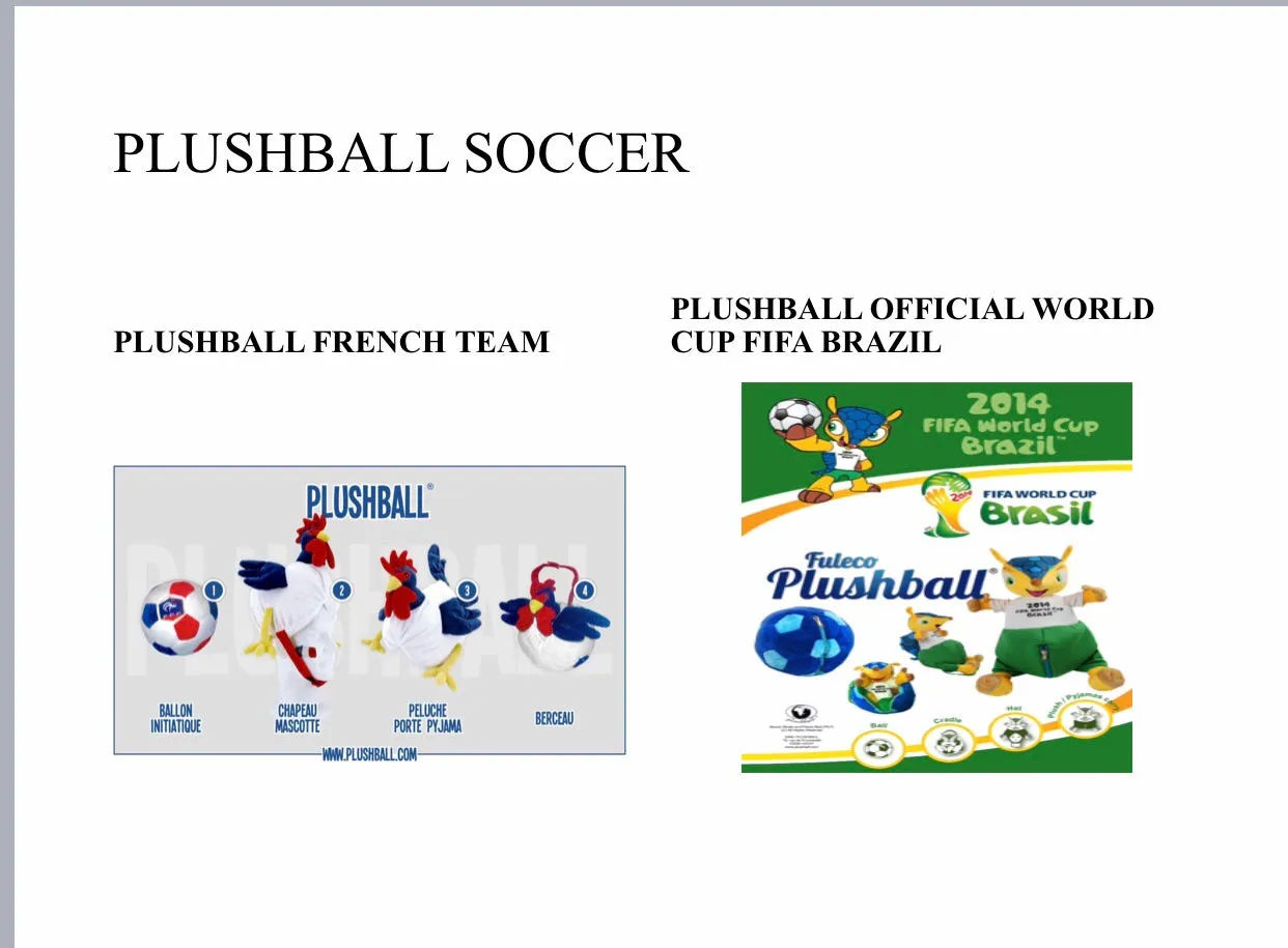 *PLUSHBALLS, TRANSFORMABLE PLUSH COLLECTION (patented)