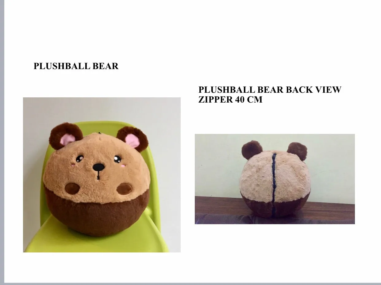 *PLUSHBALLS, TRANSFORMABLE PLUSH COLLECTION (patented)
