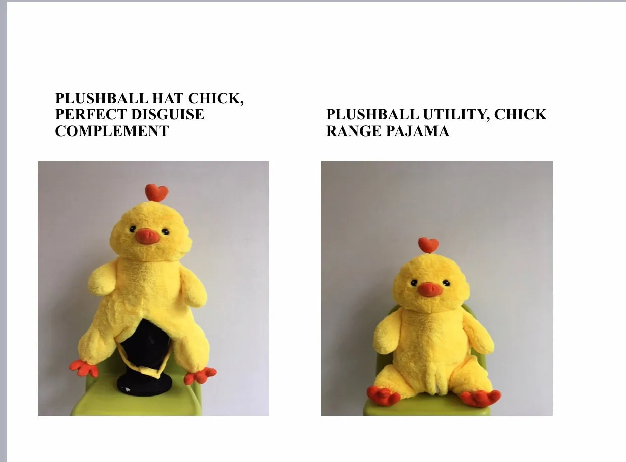 *PLUSHBALLS, TRANSFORMABLE PLUSH COLLECTION (patented)