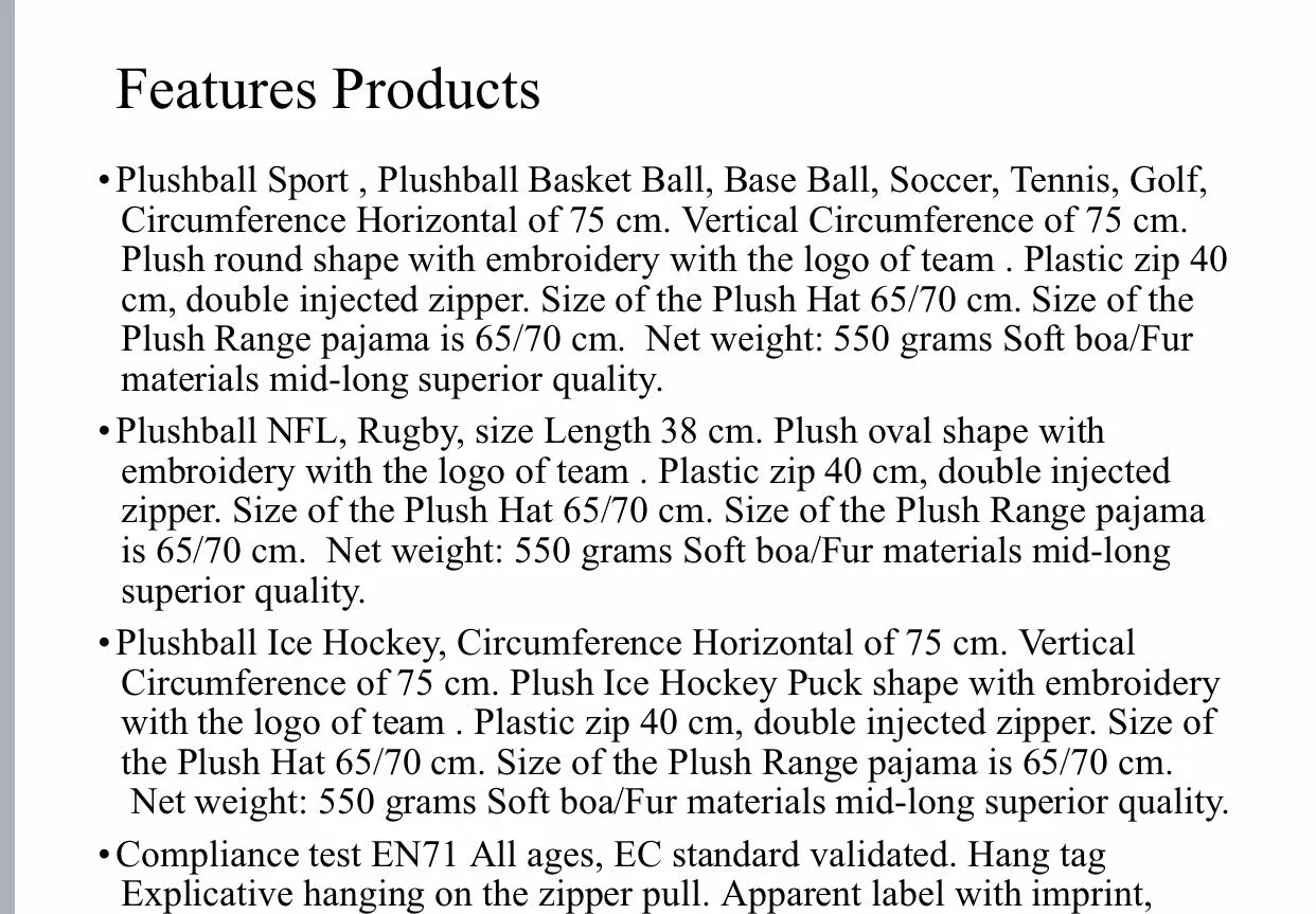 *PLUSHBALLS, TRANSFORMABLE PLUSH COLLECTION (patented)