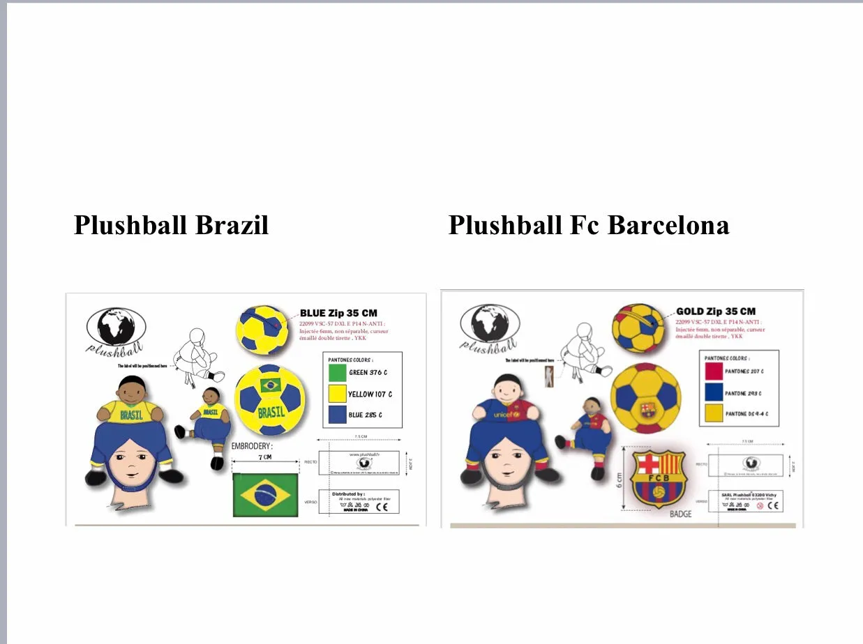 *PLUSHBALLS, TRANSFORMABLE PLUSH COLLECTION (patented)