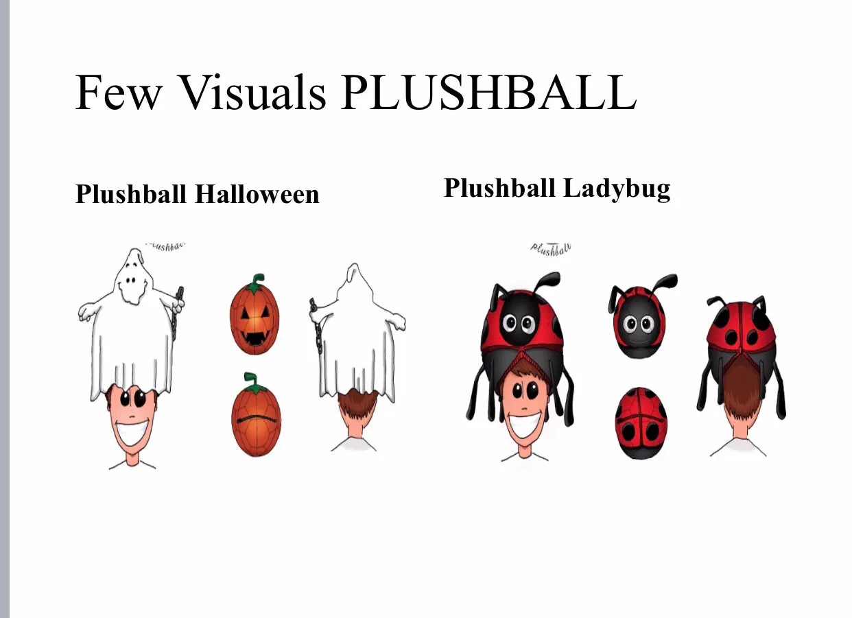 *PLUSHBALLS, TRANSFORMABLE PLUSH COLLECTION (patented)