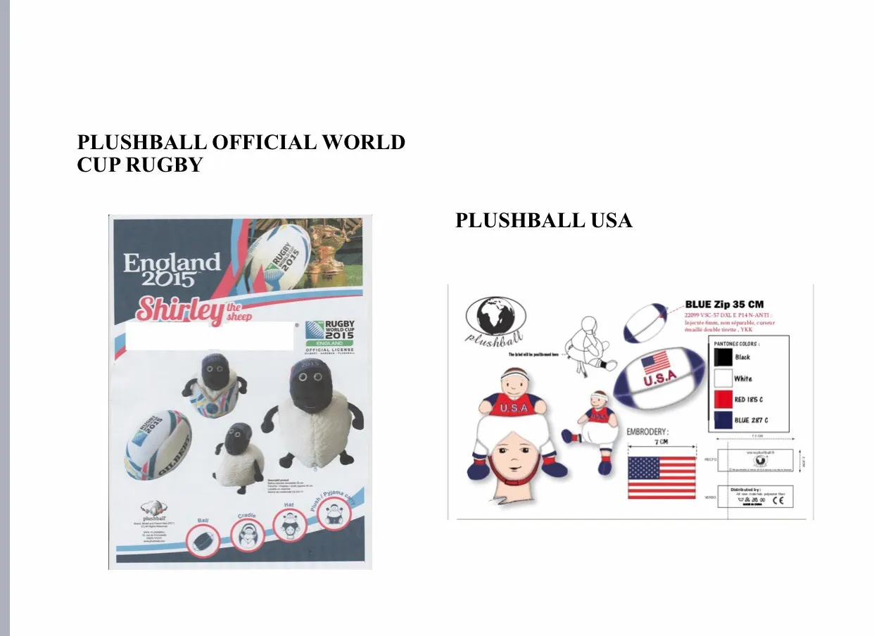 *PLUSHBALLS, TRANSFORMABLE PLUSH COLLECTION (patented)