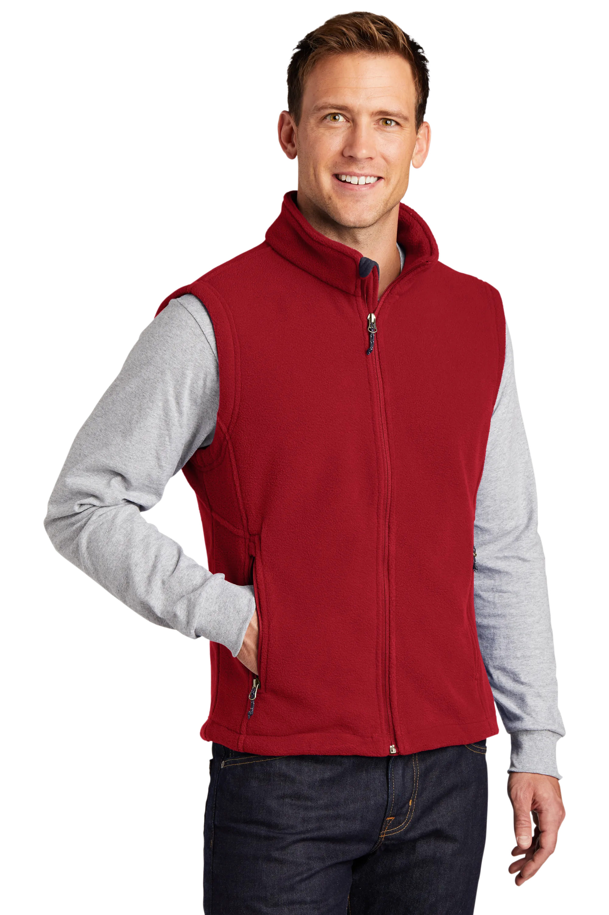 Port Authority® Value Fleece Vest - True Red