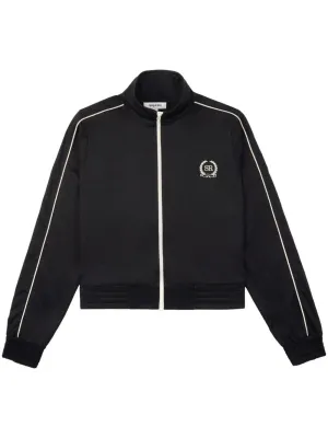 Sporty & Rich Golf Embroidered Tracksuit in Black