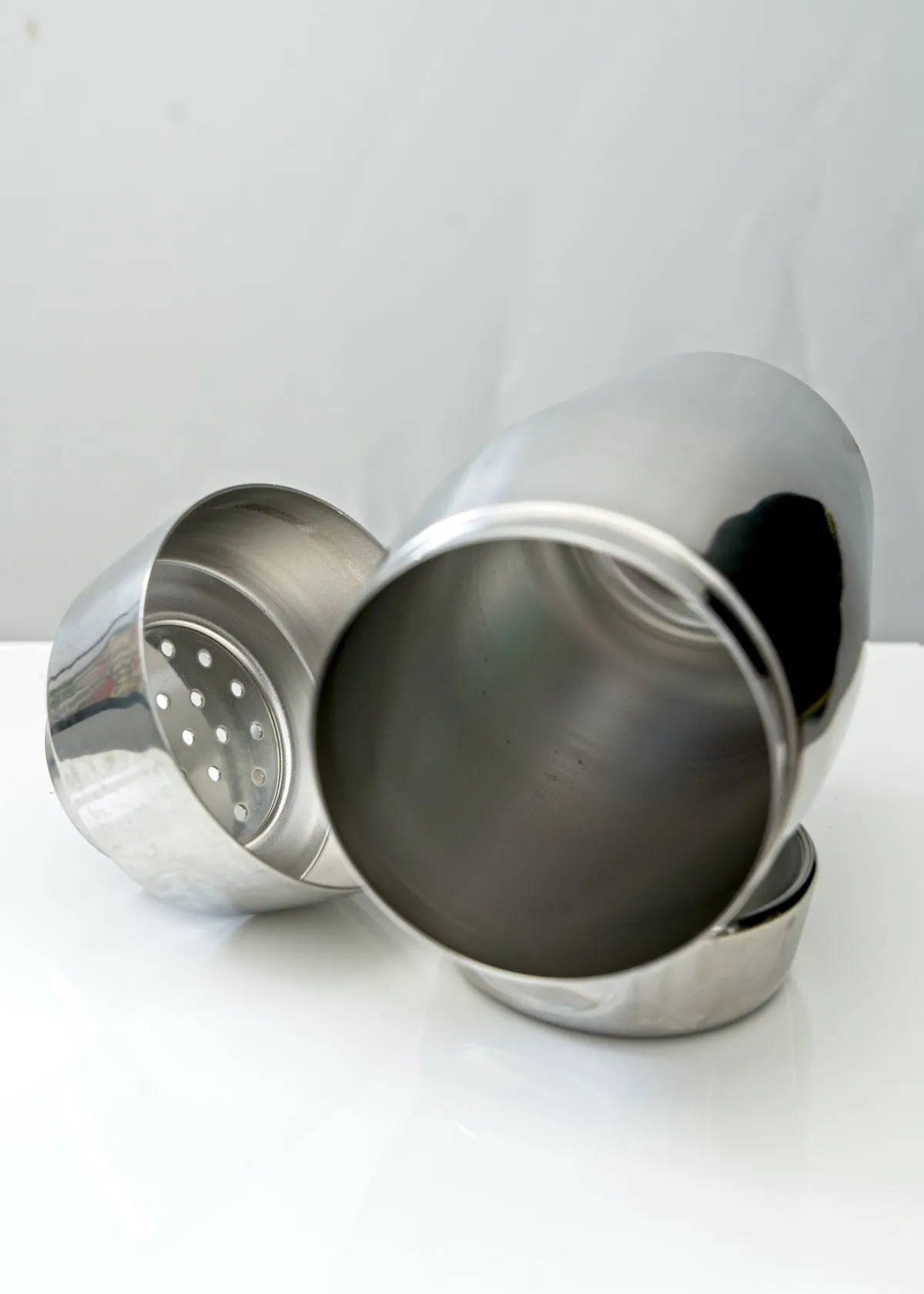Stainless Steel Alessi Cocktail Shaker
